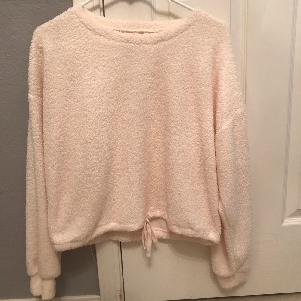 Sky and Sparrow cinch women’s sweater